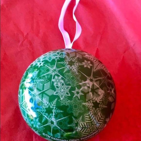M&M Mars Green Metal Christmas Tree Ornament - Picture 3 of 6